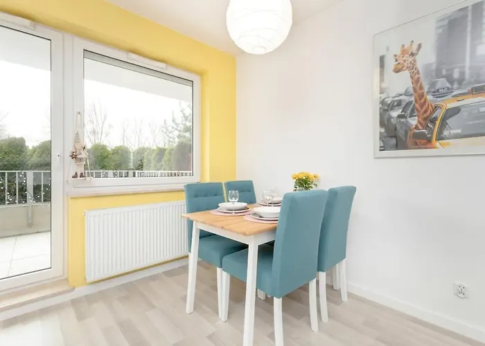 Pastel & Cozy With A Spacious Terrace In By Renters Apartment