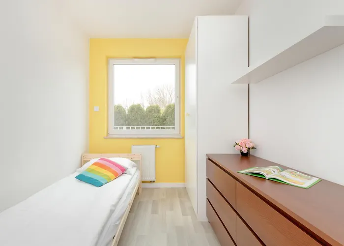 Pastel & Cozy With A Spacious Terrace In By Renters Apartment
